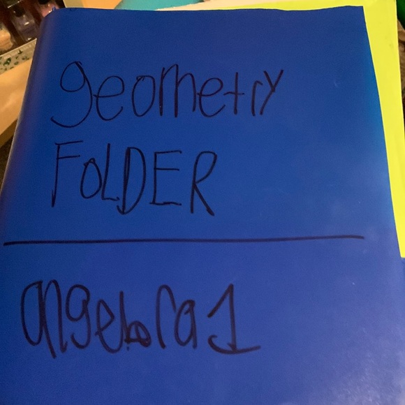 Papers of notes of algebra 1 and geometry - Picture 1 of 1